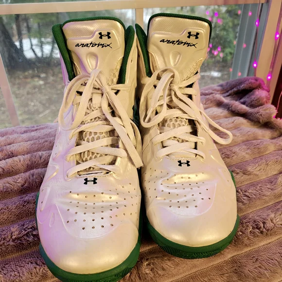 Under Armour Micro G Anatomix Spawn basketball Sneaker Mens Size 11 EUC - Picture 3 of 8